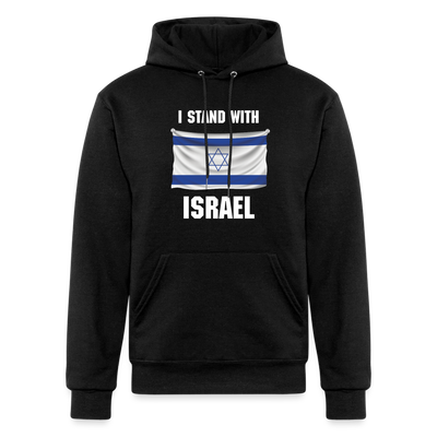 Stand With Israel - Unisex Powerblend Hoodie - black