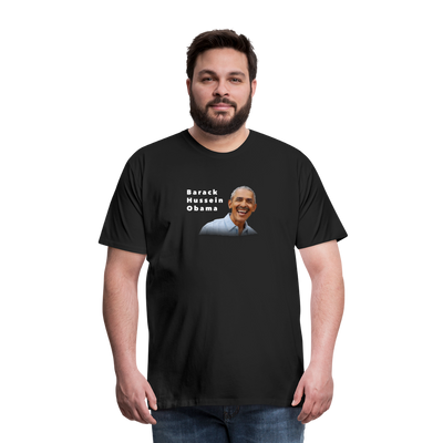 Barack Hussein Obama - T-Shirt - black